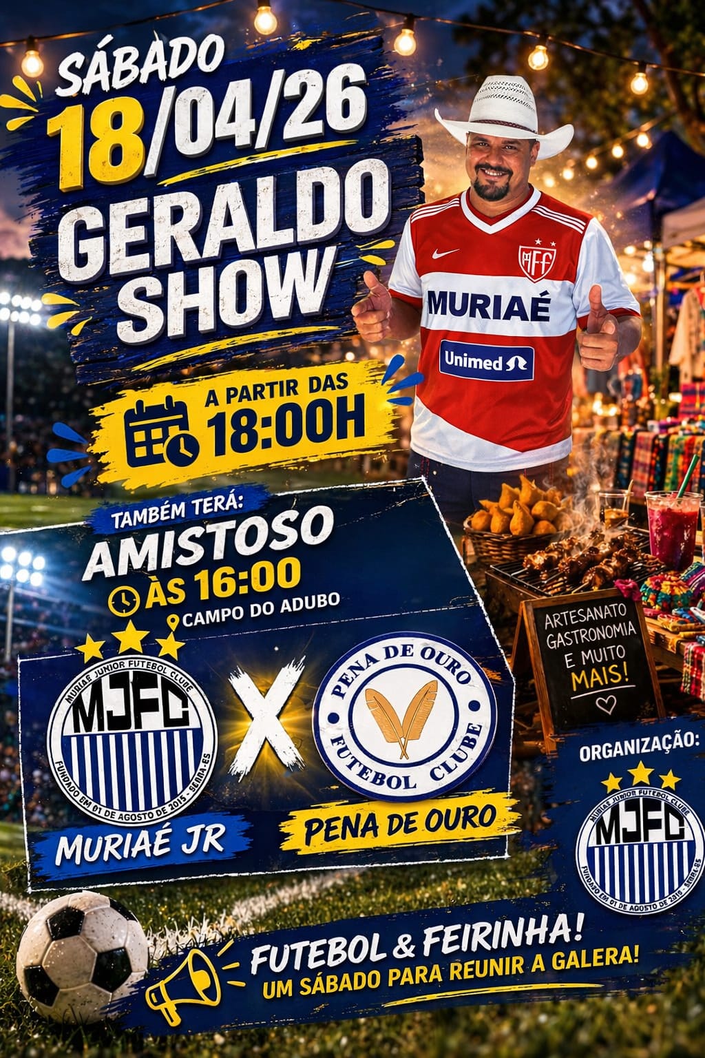 feirinha campo do adubo nova carapina 2 geraldo show forró